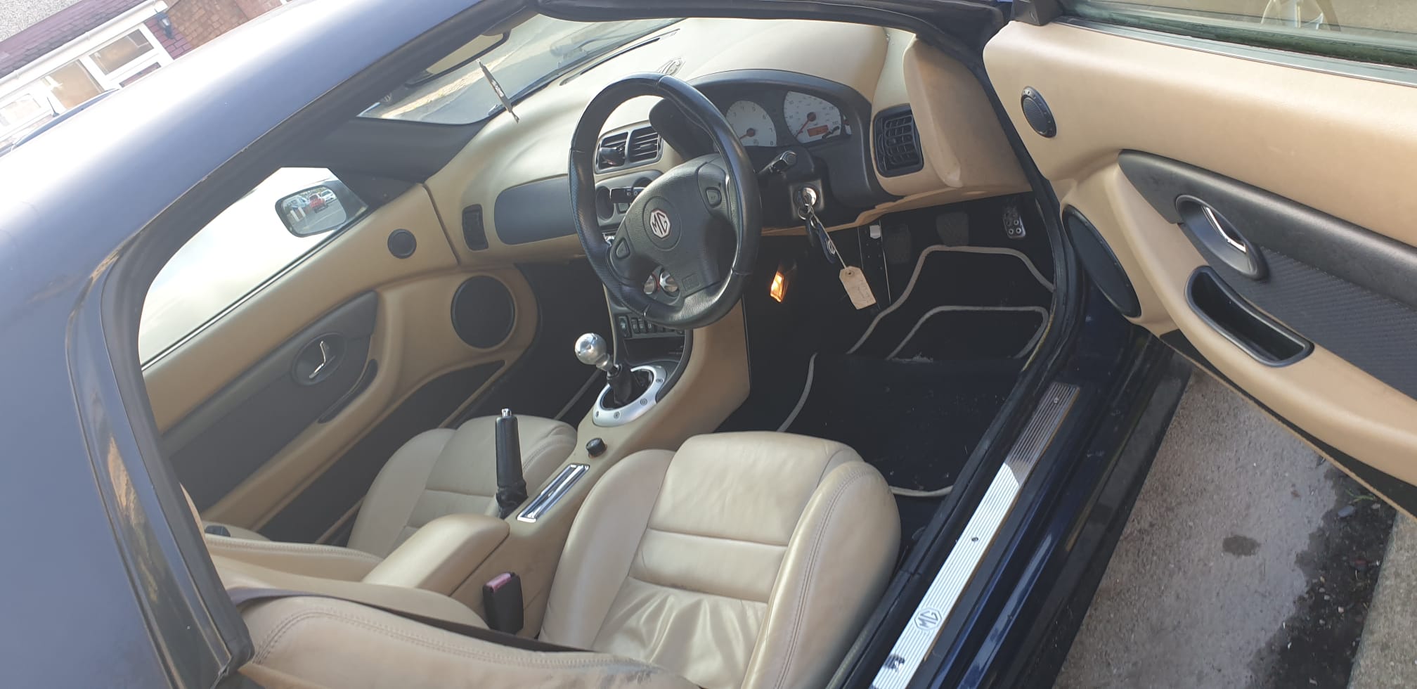 MG TF Far Away Interior